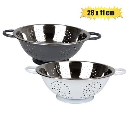 Colander s/steel 30x11cm