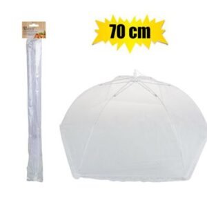 Foodcover hexagonal 70cm white hillhouse