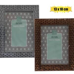 Picture frame pl metallic 13x18cm asstd