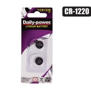 Batteries lithium cr-1220(3v) l04 2pce