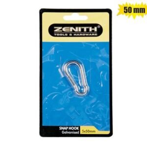 Snap-hook galvanised 5x50mm