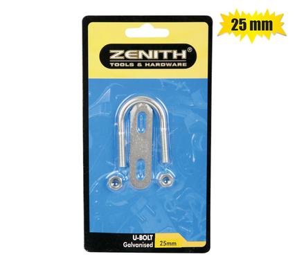 U-bolt galvanised 25mm