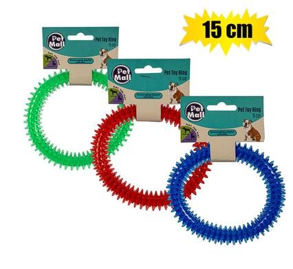 Pet dog toy ring