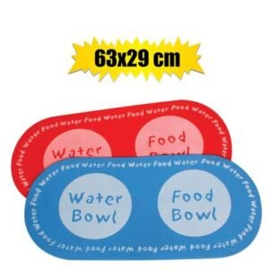 Pet place mat 63x29cm asstd col