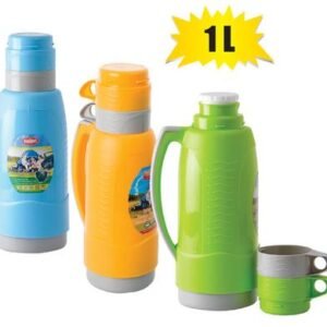 Vacuum-flask 1.0l 2xcup plastic body