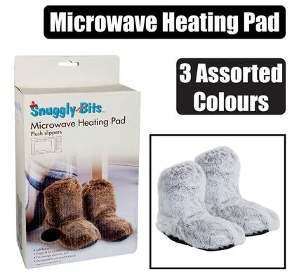Microwave heating plush slippers 200g