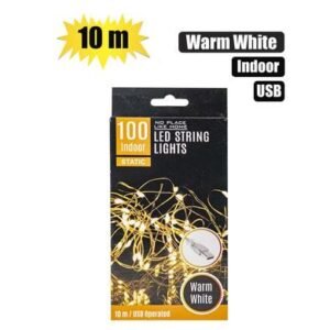 Light fairy led-100x warm wht 10m usb