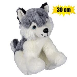 Plush dog husky large 30cm