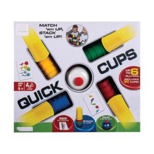 Game quick pile up cups