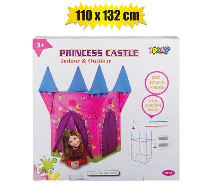 Play-tent princess castle 110 x 132cm