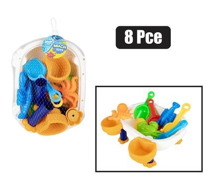Beach playset 8pc w/table