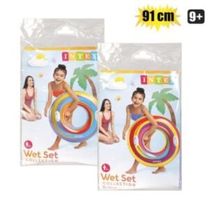 Intex tube 91cm stars/swirls asstd