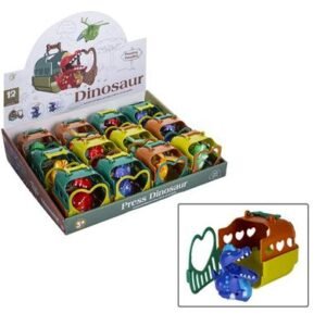 Animals dinosaur car in cage collect me