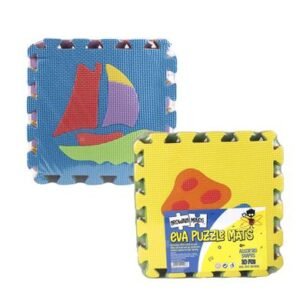 Edu eva mat asstd shapes 29x29cm 10pc