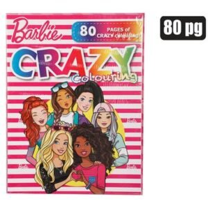 Book activity mega barbie 80p asstd