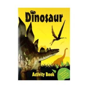 Book activity dinosaur yellow