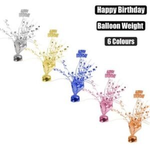 Helium balloon weight happy birthday