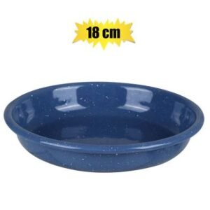 Plate enamel 18cm pasta
