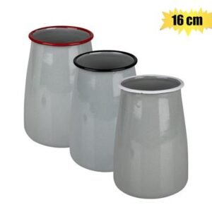 Utensil holder enamel 11cm high