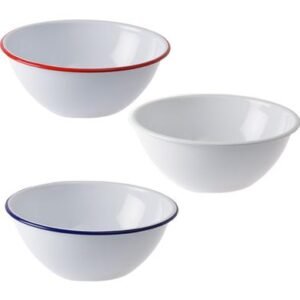 Mixing bowl enamel 16cm