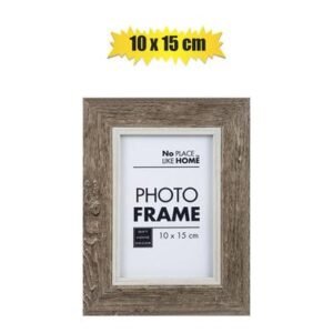 Picture-frame pl woodgrain 10x15cm