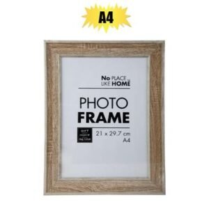 Picture-frame pl woodgrain 21x29cm
