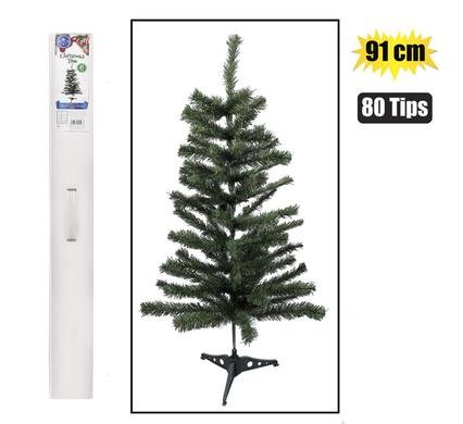Xmas tree 91cm green (80 tips)