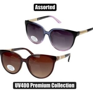 Sunglass pre/lds metal cateye