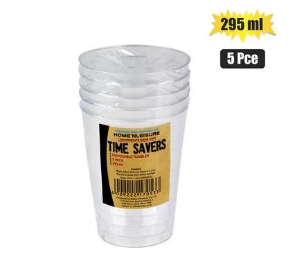 Picnic disposable tumbler 295ml 5pc