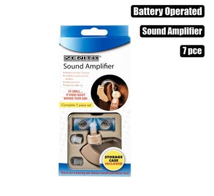 Sound amplification device 7-pce b/o