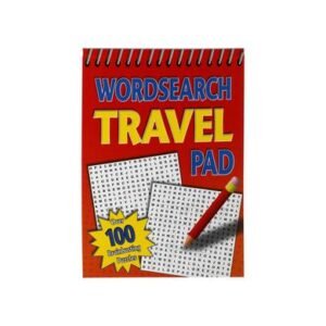 Book puzzle wordsearch travel pad