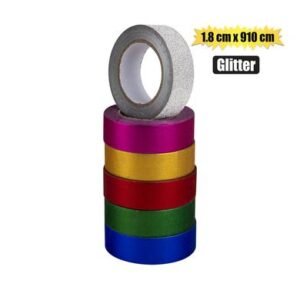 Gift ribbon glitter 1.8x910cm