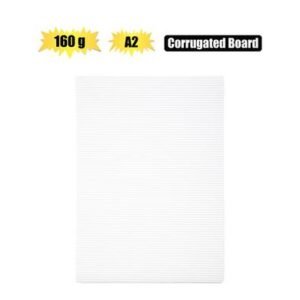 Art+craft a2 corrugated board 160gsm wht