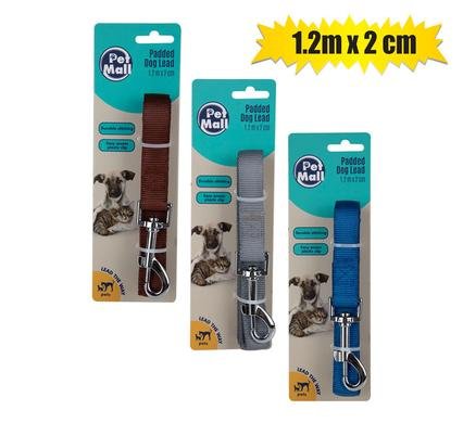 Pet dog-lead dbl layer 1.2mx2cm