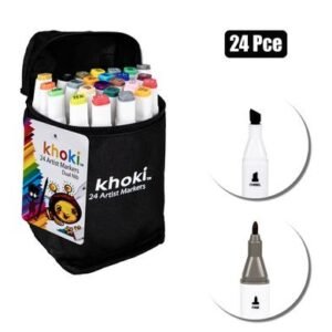 Art+craft dual nib artist markers 24pc