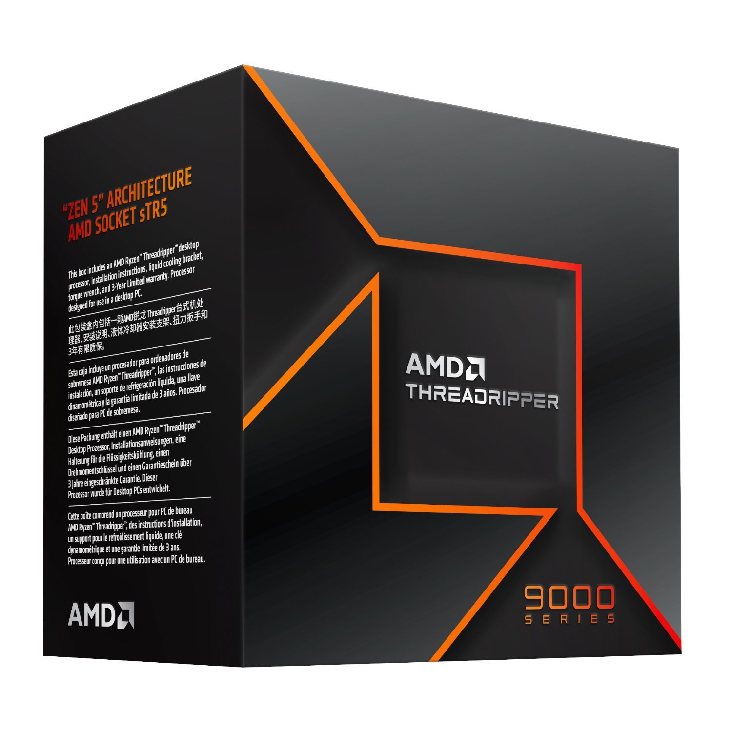 AMD Ryzen Threadripper 9980WX 64-Core 3.2GHz CPU - Image 3