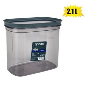 Cannister vinto oval 2.10l smoke color