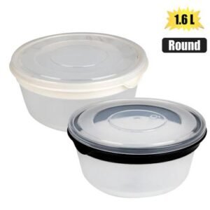 Container two-toned 1,6l round