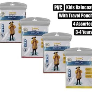 Raincoat kids pvc size 3-4 characters