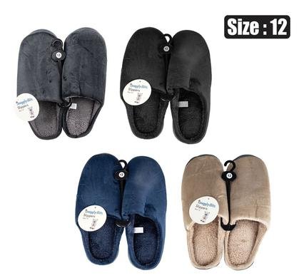Slipper slip-in plain size 12