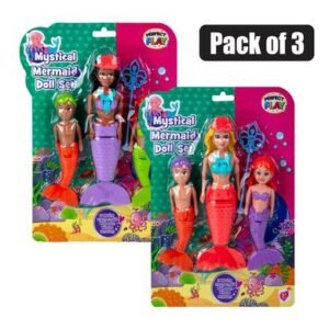 Doll mermaid 3 pack