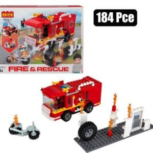 Building blocks cogo fire 184pcs