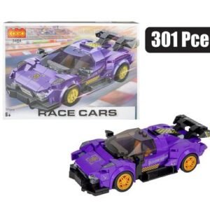 Building blocks cogo racing car 301pcs