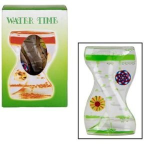 Novelty liquid timer wheels asstd 13.5cm