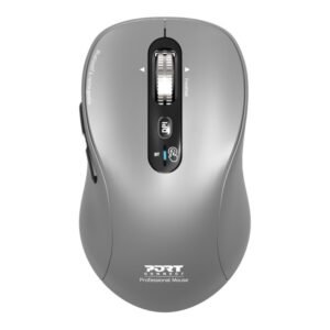 Port Connect Wireless Bluetooth Expert and Mac Mouse - Grey