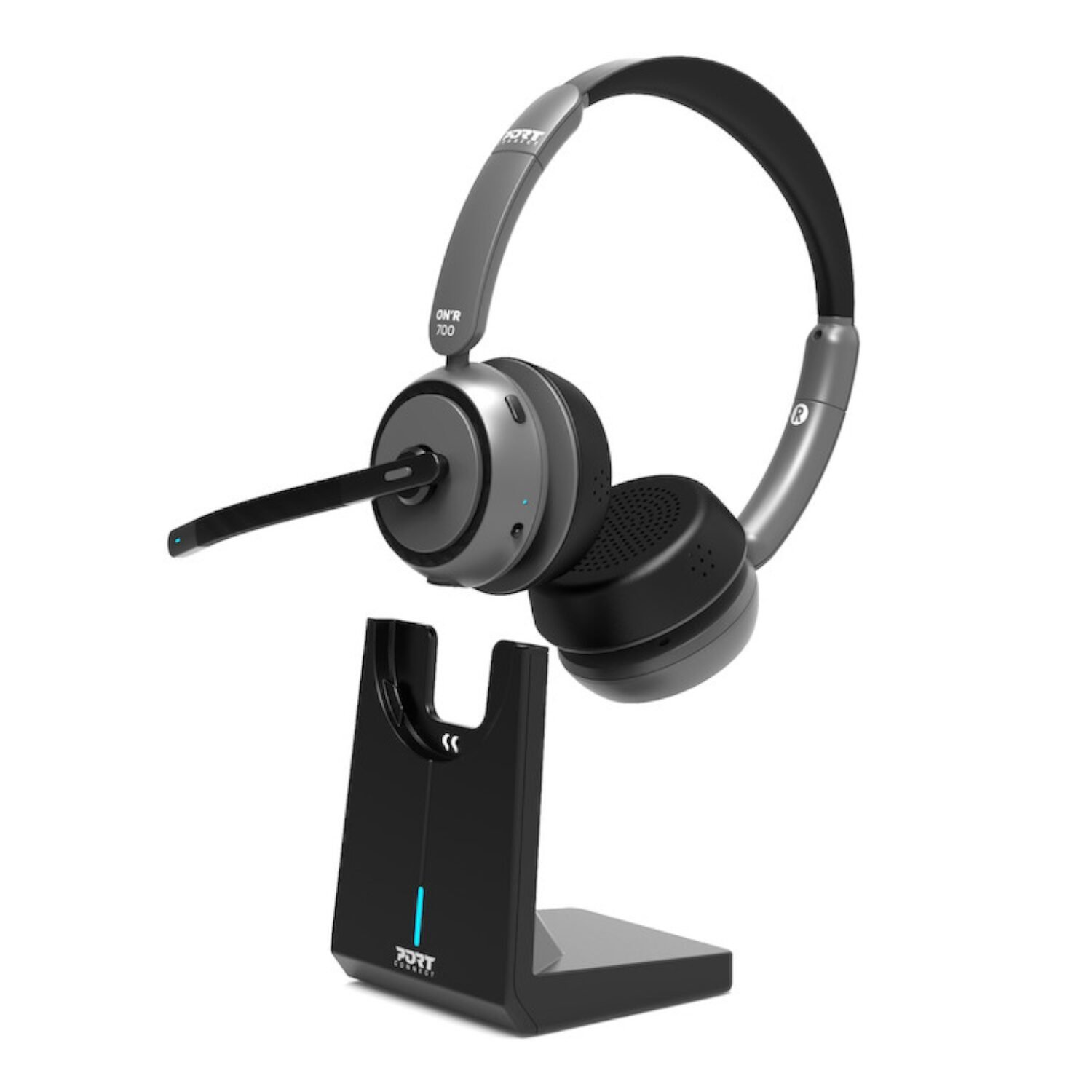 Port Connect ON’R 700 Bluetooth Wireless Headset with Noise Cancellation - Image 3