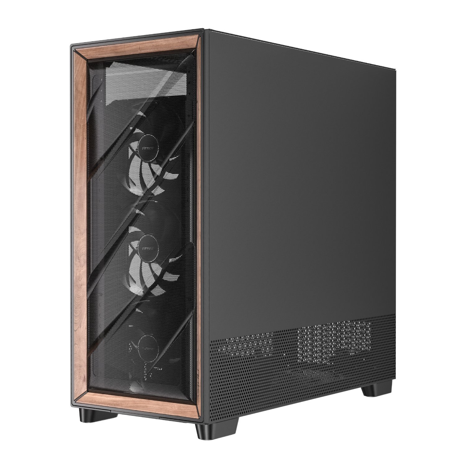 Antec FLUX PRO E-ATX Full Tower Gaming Chassis – Black - Image 3