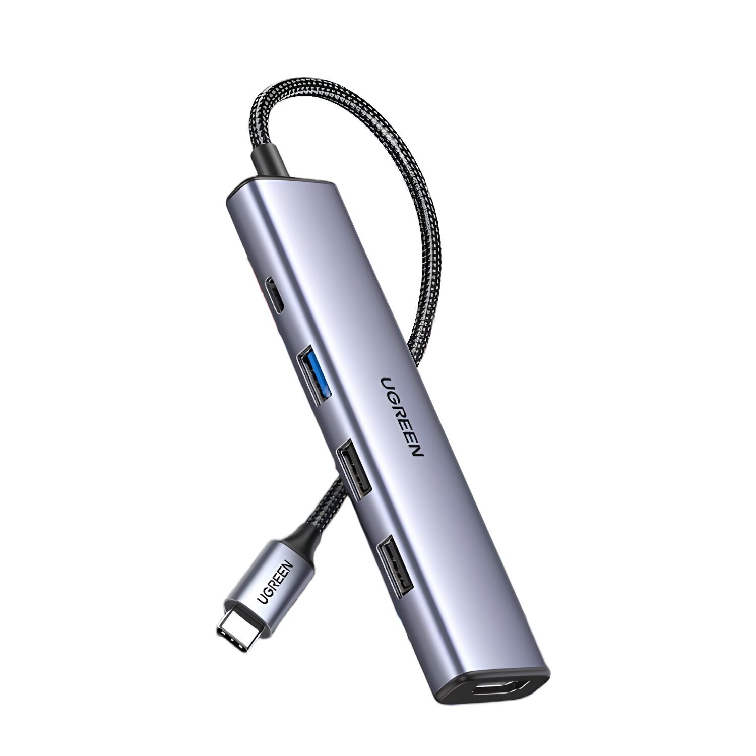 UGREEN Revodok 5-in-1 Type-C Hub | 4K HDMI | Type-C | USB3.0 | USB2.0 - Image 2