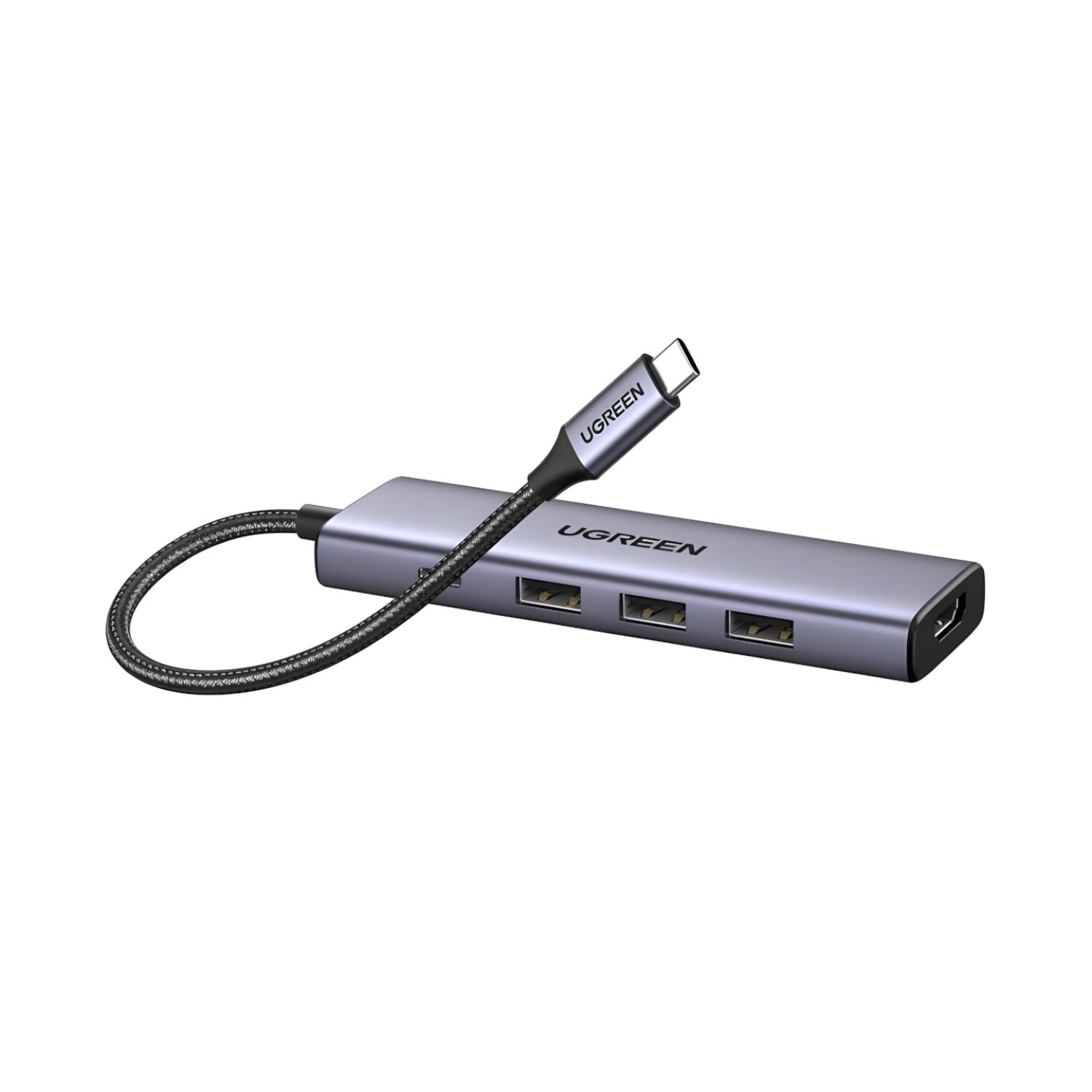 UGREEN Revodok 5-in-1 Type-C Hub | 4K HDMI | Type-C | USB3.0 - Image 2