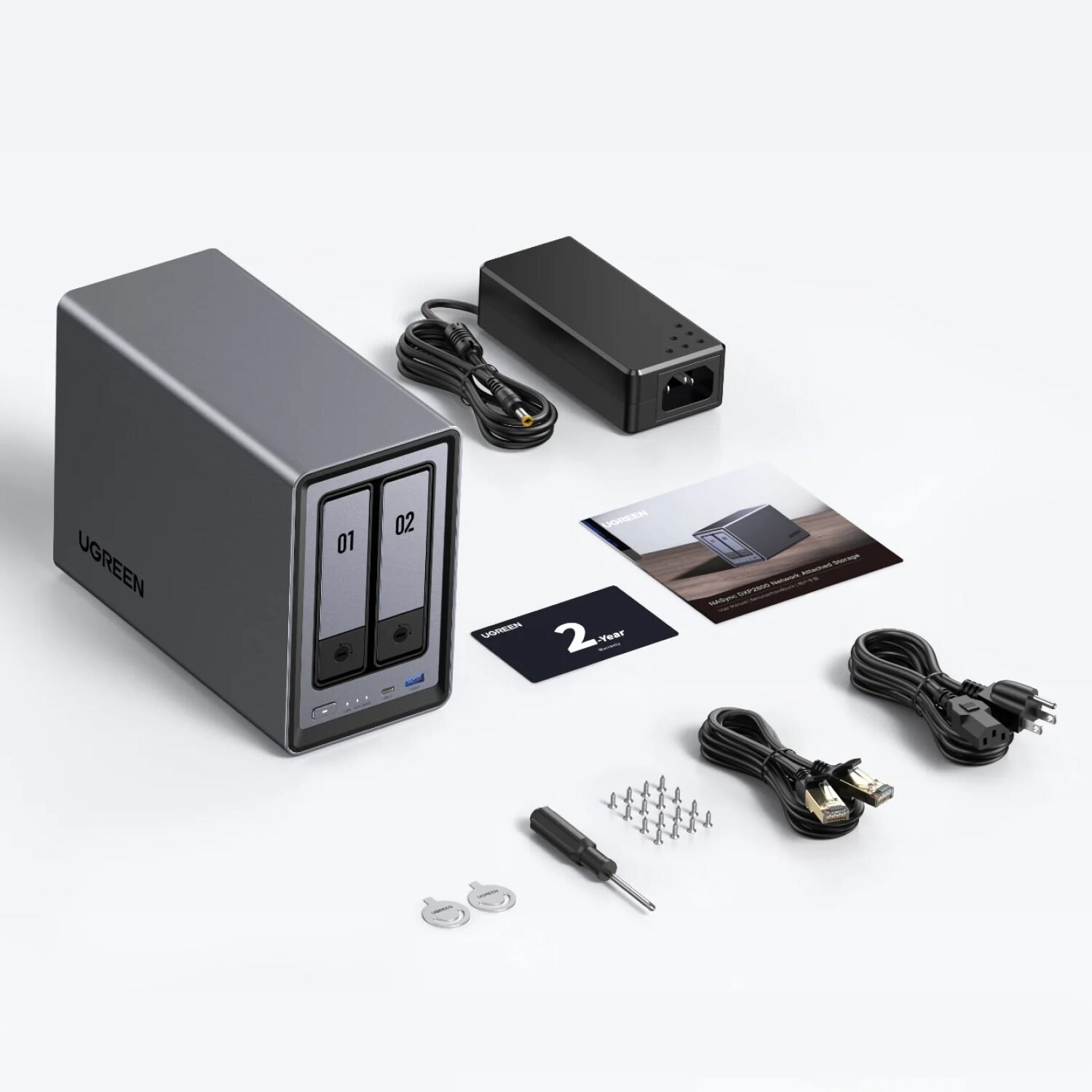 UGREEN NASync DXP2800 2 Bay NAS - Image 4